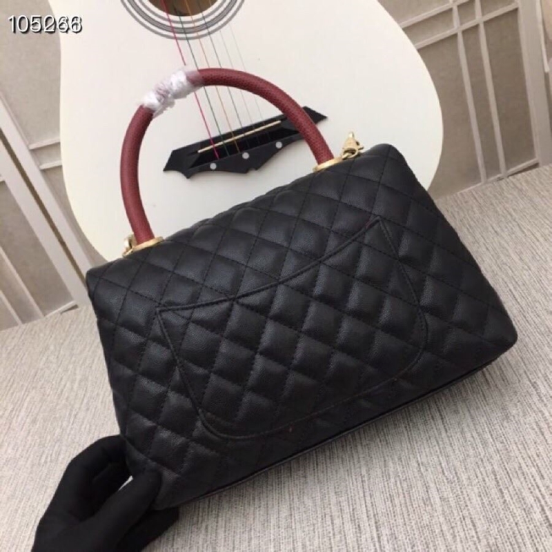 Ch**el top handle bags